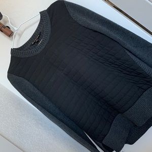 Athleta Scoop Neck Hyrbid Sweater